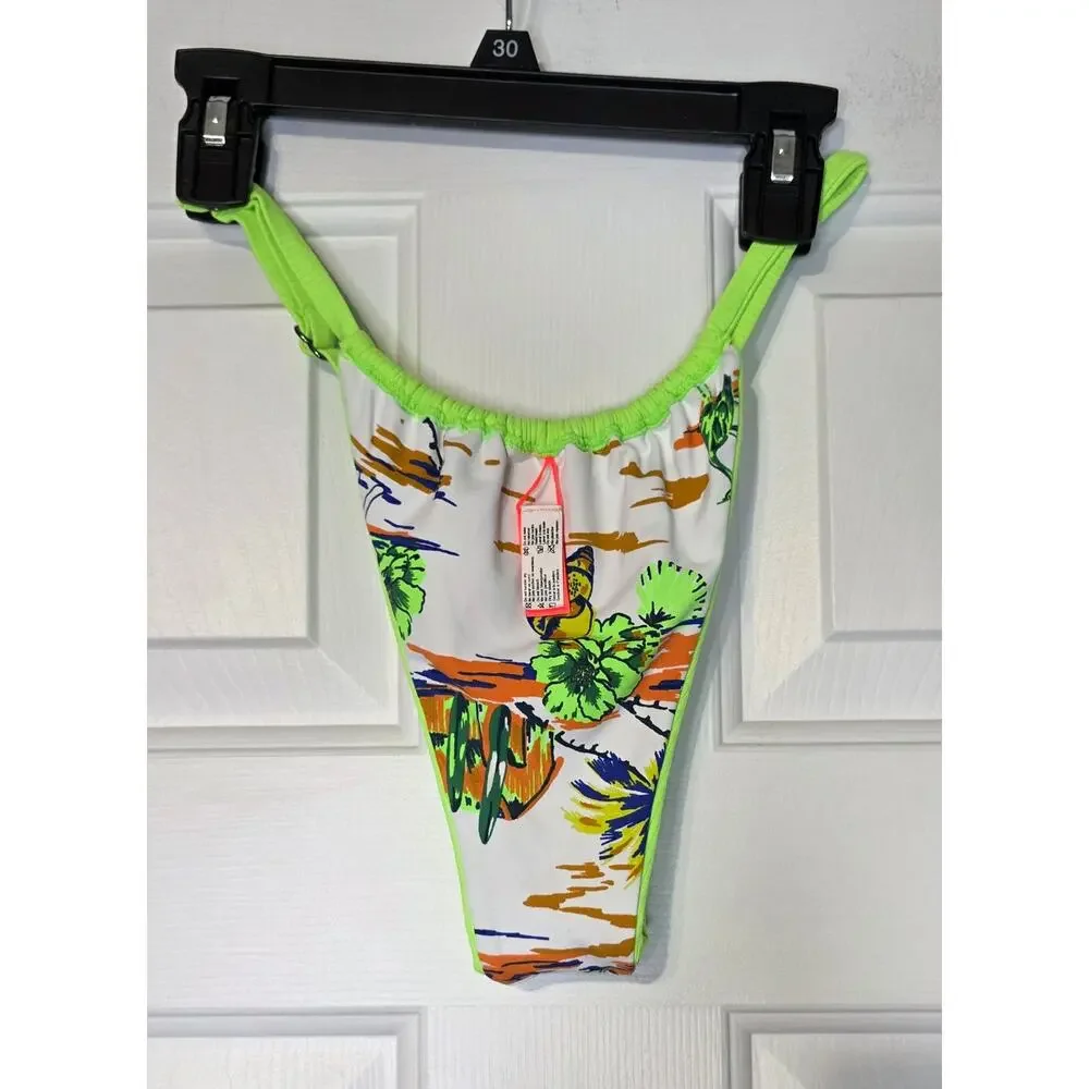 Maaji Women Bikini Bottom Size XL‎ Swimwear Reversible NWT